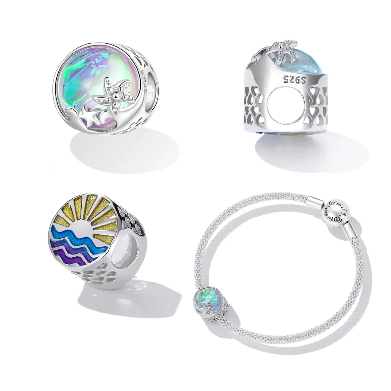 (Bild für) PANDORA Style Beach Wave Perlen - BSC605 - Ansicht 2
