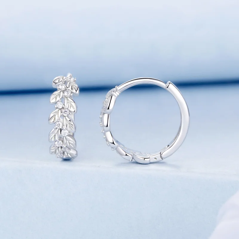 (Bild für) PANDORA Style Blatt Ohrringe - BSE1086 - Ansicht 2
