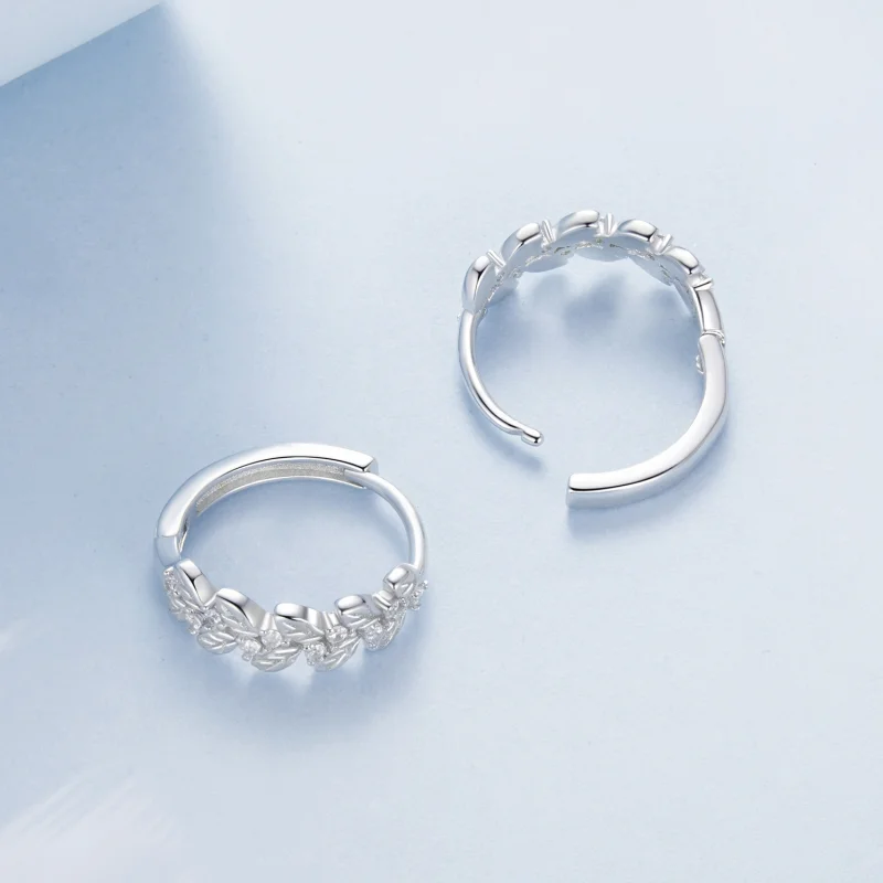 (Bild für) PANDORA Style Blatt Ohrringe - BSE1086 - Ansicht 4