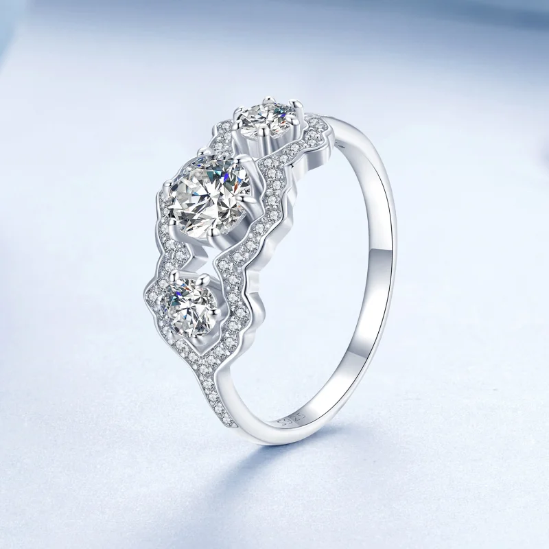 (Bild für) PANDORA Style Brilliant Star Ring - BSR584 - Ansicht 2