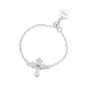 (Bild für) PANDORA Style Cross Chain Offener Ring - SCR1053-E