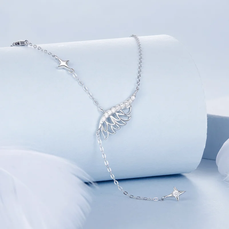 (Bild für) PANDORA Style Flügel Halskette - BSN395 - Ansicht 2