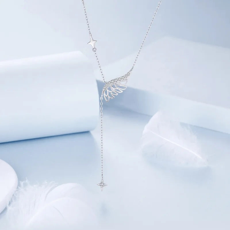 (Bild für) PANDORA Style Flügel Halskette - BSN395 - Ansicht 3