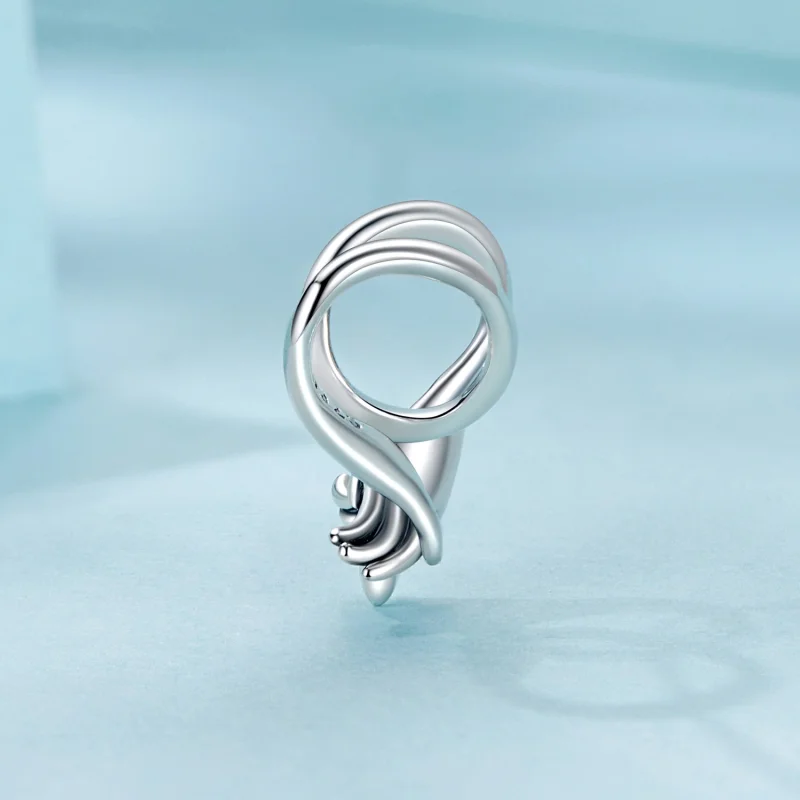(Bild für) PANDORA Style Haken-Abkommen-Anhänger - SCC2851 - Ansicht 3