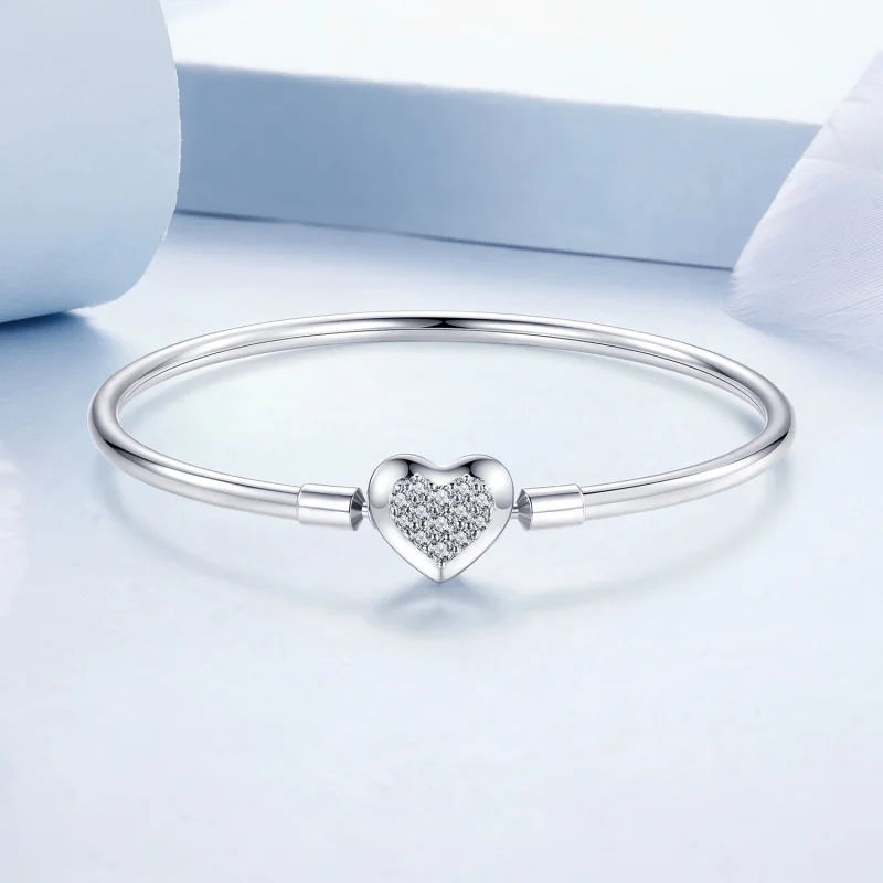 (Bild für) PANDORA Style Herz Basic Armband - BSB192 - Ansicht 4