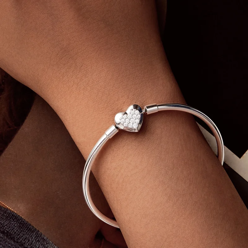(Bild für) PANDORA Style Herz Basic Armband - BSB192 - Ansicht 5