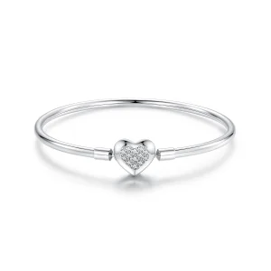 (Bild für) PANDORA Style Herz Basic Armband - BSB192