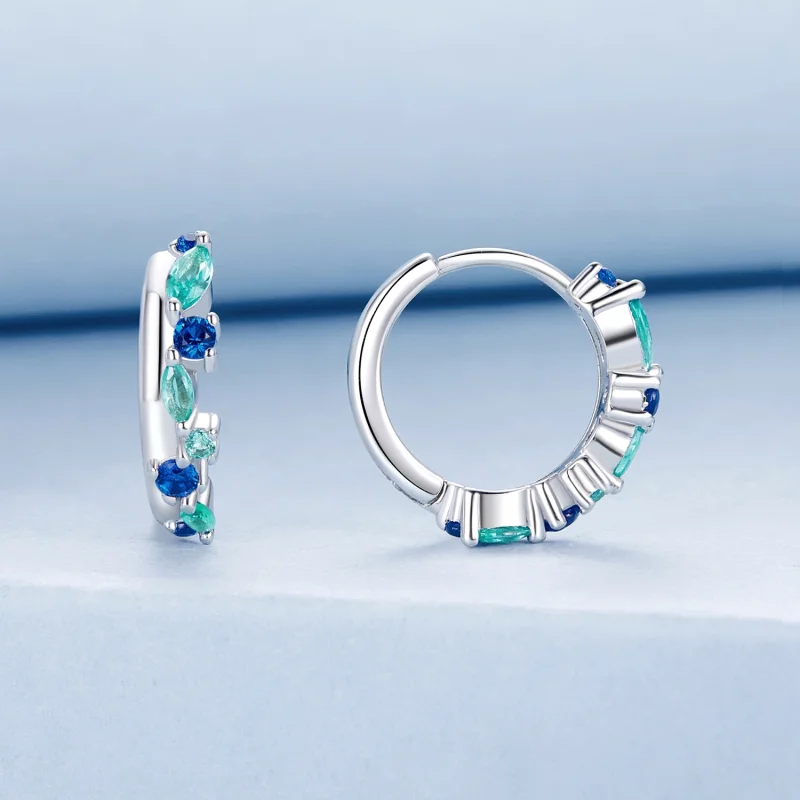 (Bild für) PANDORA Style Kiesel Ohrringe - BSE1059 - Ansicht 2