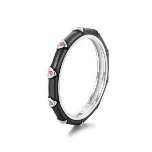 (Bild für) PANDORA Style Kleiner Liebes-Singlering - SCR1056-BK