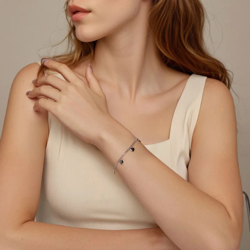 (Bild für) PANDORA Style Love Doppelschicht Perlen Armband - BSB190 - Ansicht 7