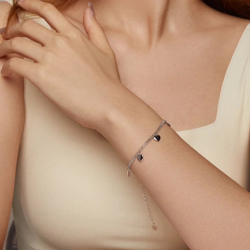 (Bild für) PANDORA Style Love Doppelschicht Perlen Armband - BSB190 - Ansicht 9