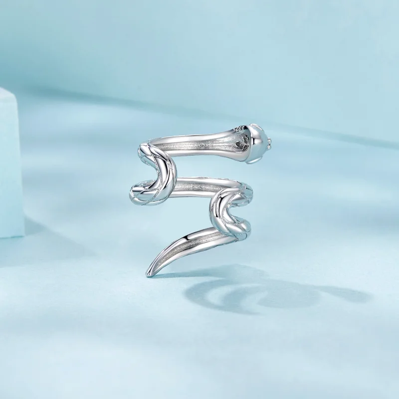 (Bild für) PANDORA Style Schlangen-Ohrklemme - SCE1779 - Ansicht 4