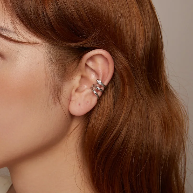 (Bild für) PANDORA Style Schlangen-Ohrklemme - SCE1779 - Ansicht 10