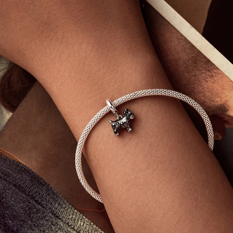 (Bild für) PANDORA Style Schnauzer Anhänger - SCC2835 - Ansicht 6