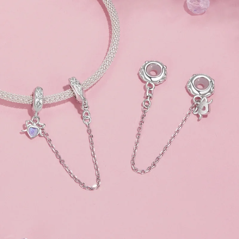 (Bild für) PANDORA Style Sicherheitskette mit Schleife - SCC2888 - Ansicht 4