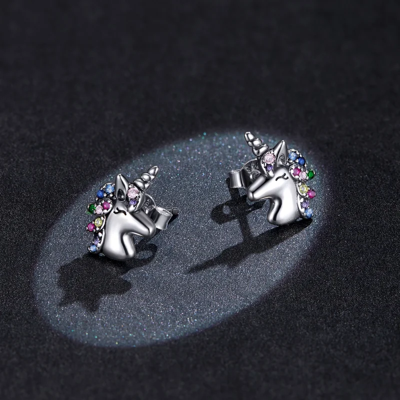 (Bild für) PANDORA Style Spitz Pony Stud - BSE496 - Ansicht 2