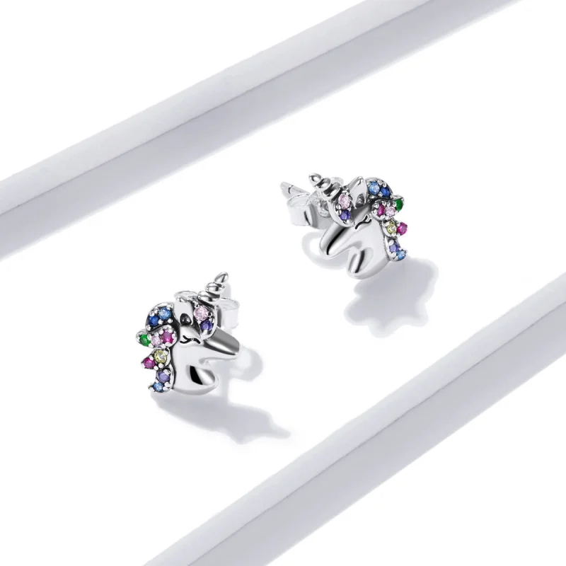 (Bild für) PANDORA Style Spitz Pony Stud - BSE496 - Ansicht 5