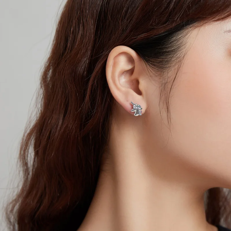 (Bild für) PANDORA Style Spitz Pony Stud - BSE496 - Ansicht 7
