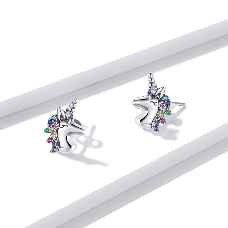 (Bild für) PANDORA Style Spitz Pony Stud - BSE496 - Ansicht 9