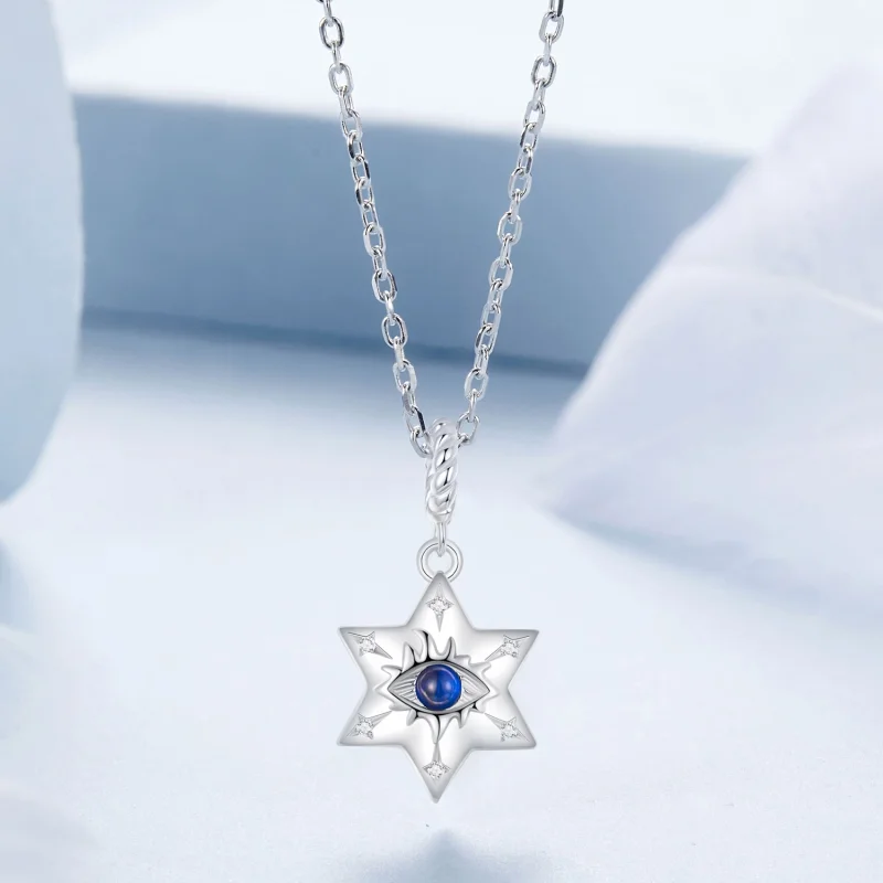 (Bild für) PANDORA Style Starburst Dämonenauge Halskette - BSN397 - Ansicht 3