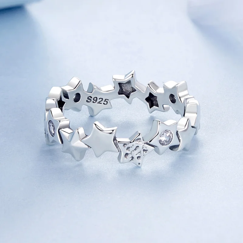 (Bild für) PANDORA Style Stern Ring - BSR585 - Ansicht 4