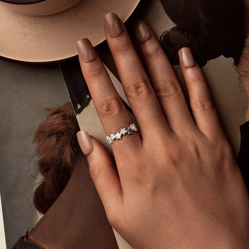 (Bild für) PANDORA Style Stern Ring - BSR585 - Ansicht 5