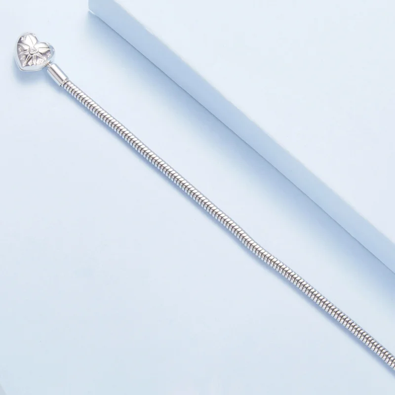 (Bild für) PANDORA Style Sternen-Herz Basic-Armband - BSB196 - Ansicht 6