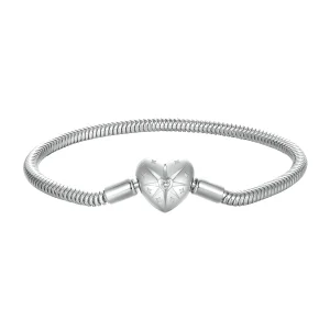 (Bild für) PANDORA Style Sternen-Herz Basic-Armband - BSB196