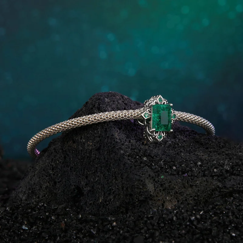 (Bild für) PANDORA Style Totenkopf-Kreuz-Perlen - BSC1063 - Ansicht 5