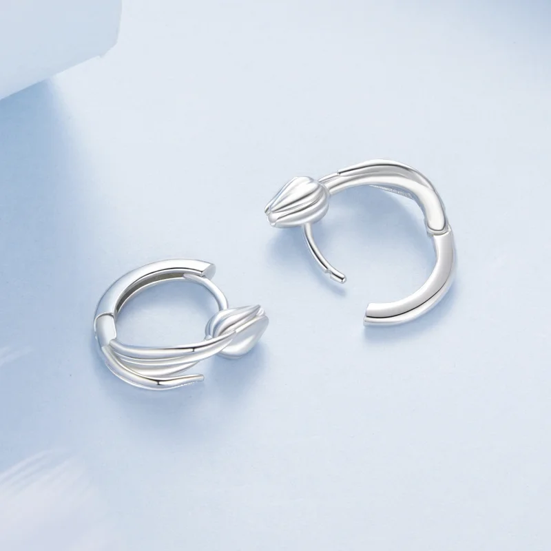 (Bild für) PANDORA Style Tulip Ohrringe - BSE1085 - Ansicht 4