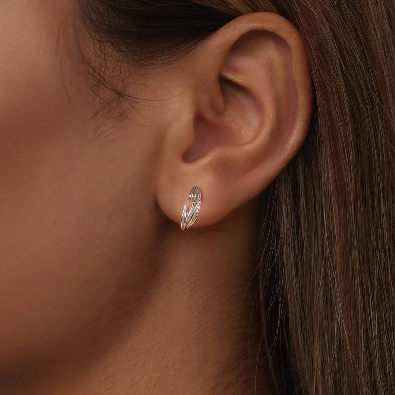 (Bild für) PANDORA Style Tulip Ohrringe - BSE1085 - Ansicht 6
