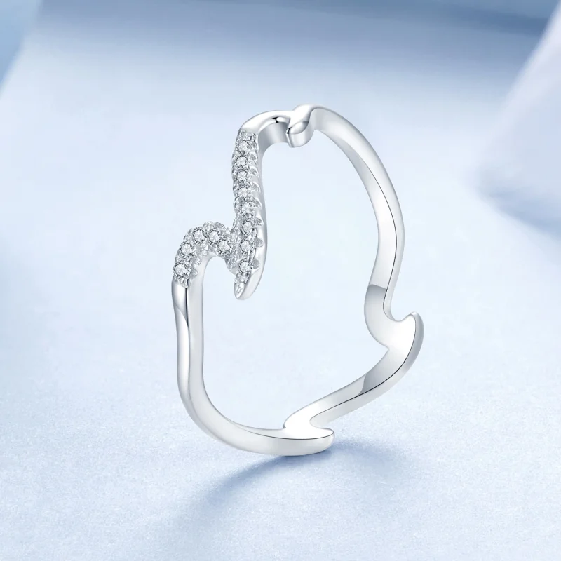 (Bild für) PANDORA Style Wellenring - BSR587 - Ansicht 2