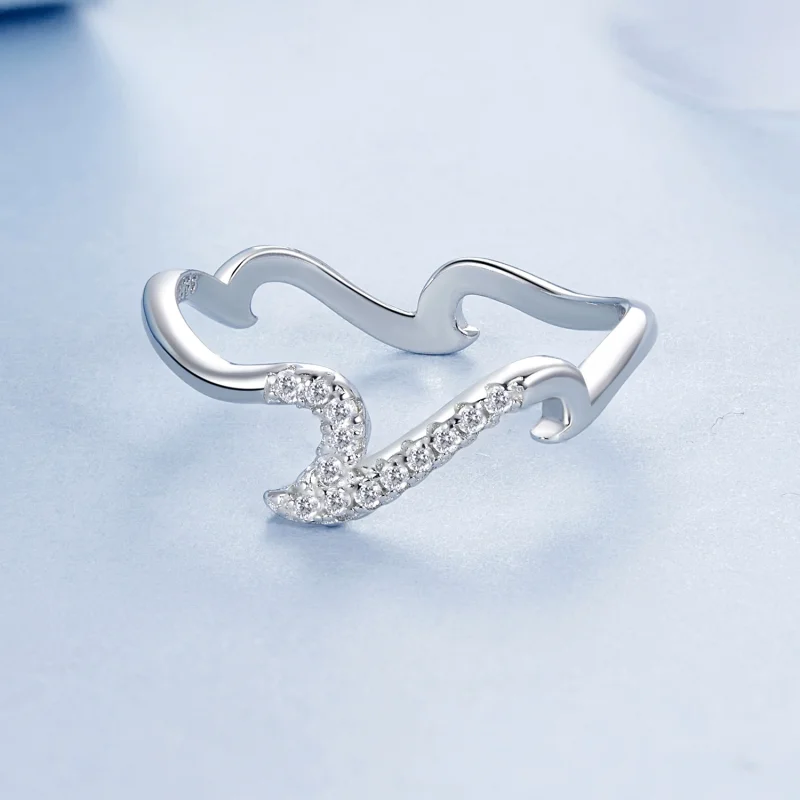 (Bild für) PANDORA Style Wellenring - BSR587 - Ansicht 6