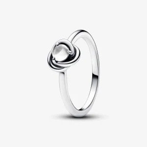 (Bild für) Pandora April Clear Eternity Circle Ring - 192993C04