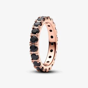 (Bild für) Pandora Black Sparkling Row Ewigkeitring - 180050C02