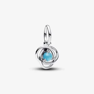 (Bild für) Pandora Dezember Türkisblaues Ewigkeitsschlaufen-Anhänger - 793125C12
