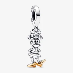 (Bild für) Pandora Disney 100. Jubiläum Minnie Maus Charm-Anhänger mit Laborgezüchteten Diamanten - 792559C01