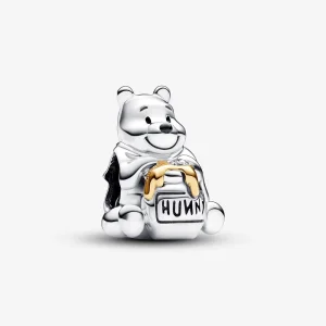 (Bild für) Pandora Disney 100. Jubiläum Winnie der Puhr Charm aus im Labor gezüchteten Diamanten - 793029C01