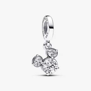 (Bild für) Pandora Disney Mickey Mouse Funkelndes Kopf-Silhouette Anhänger - 793031C01