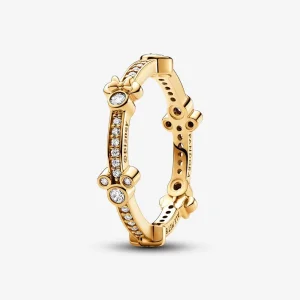 (Bild für) Pandora Disney Mickey Mouse & Minnie Mouse Funkelnder Ewigkeit Ring - 162957C01