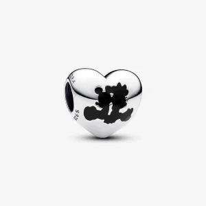 (Bild für) Pandora Disney Mickey Mouse & Minnie Mouse Herz-Anhänger - 793092C01