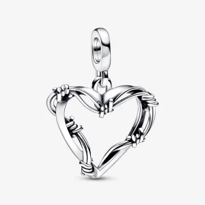 (Bild für) Pandora Drahtherz-Anhänger Charm - 792526C00