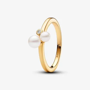 (Bild für) Pandora Duo behandelte Süßwasser-Zuchtperlen Ring - 163156C01