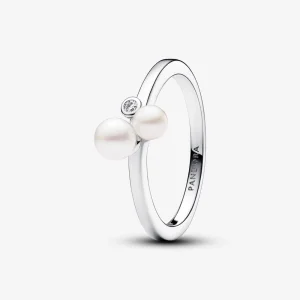 (Bild für) Pandora Duo Behandelter Süßwasser-Zuchtperlen Ring - 193156C01