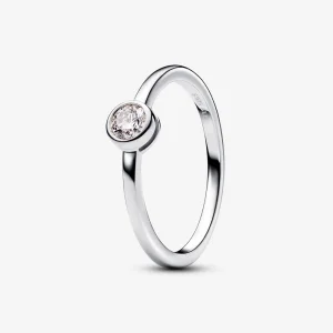 (Bild für) Pandora Era Laborgezüchteter Diamant Fasungsring 0,25 Karat zus. Sterling Silber - 192900C01