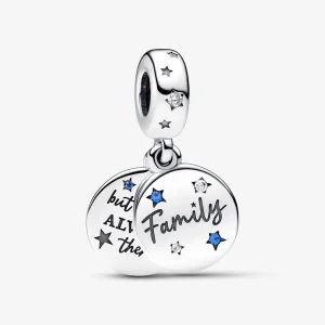 (Bild für) Pandora Family Love Double Dangle Charm - 792987C01