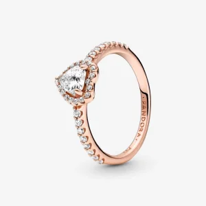 (Bild für) Pandora Funkelnder Erhabener Herzring - 188421C02
