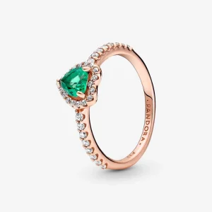 (Bild für) Pandora Funkelnder Erhabener Herzring - 188421C03