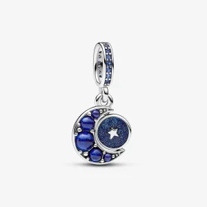 (Bild für) Pandora Funkelnder Mond Drehendes Anhänger-Charm - 792979C01