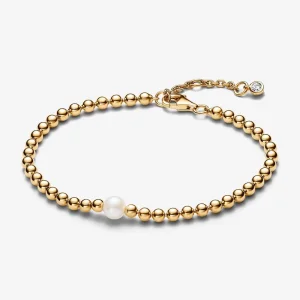 (Bild für) Pandora Gefasste Süßwasser-Zuchtperlen & Perlen Armband - 563173C01